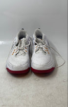 Load image into Gallery viewer, Nike Mens Air Jordan Max Aura 5 DZ4353-160 White Red Gray Sneakers Shoes Sz 9.5
