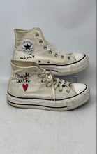 Load image into Gallery viewer, Converse Womens Chuck Taylor All Star High Lift Beige Sneaker Shoes Size 7.5
