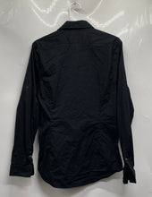 Load image into Gallery viewer, Express MK2 Mens Black Long Sleeve Collared Pockets Dress Shirt Size M 15-15.5
