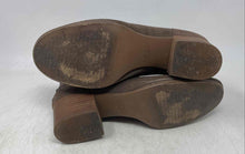 Load image into Gallery viewer, UGG Womens Brown Suede Round Toe Back Zip Block Heels Ankle Booties Size 7
