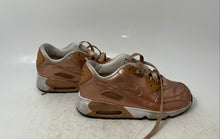 Load image into Gallery viewer, Nike Kids Air Max 90 SE LTR 859562-900 Metallic Rose Gold Sneaker Shoes Sz 2.5Y
