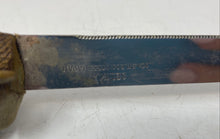Load image into Gallery viewer, Vintage Selika Stainless Steel Peruvian Folk Art Carved Handle And Sheath Knife
