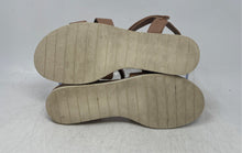 Load image into Gallery viewer, Dolce Vita Womens Brown Open-Toe Wedge Heel Ankle Strap Sandals Size 3
