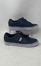 Load image into Gallery viewer, Tommy Hilfiger Mens Dark Blue Round Toe Lace-Up Sneakers Shoes Size 10
