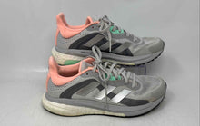 Load image into Gallery viewer, Adidas Womens SolarGlide 4 ST GX3059 Gray Peach Low Top Sneakers Shoes Size 8
