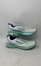 Load image into Gallery viewer, Brooks Womens Levitate 5 1203571B127 White Green Blue Sneaker Shoes Size 8.5B
