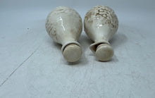 Load image into Gallery viewer, Harry &amp; David Ceramic Embossed Grape And Leaf Designs Oil And Vinegar Cruets Set
