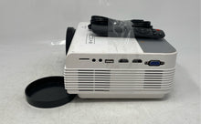 Load image into Gallery viewer, Visoud Model V6 White Portable DLP HDMI Port LED Projector Not Tested
