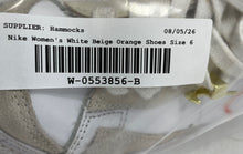 Load image into Gallery viewer, Nike Womens Blazer Mid '77 SE White Beige Orange Sneaker Shoes Size 6
