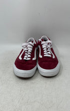 Load image into Gallery viewer, Vans Unisex Old Skool 751505 White Red Lace-Up Sneaker Shoes Size M 6.5 W 8
