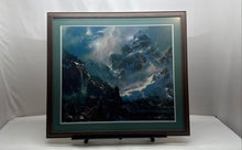 Load image into Gallery viewer, Snowy Mountain Landscape Wall Art Framed Print For Home Decor
