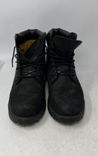 Load image into Gallery viewer, Timberland Boys Premium 6-Inch 12907 Black Waterproof Combat Boots Size 6
