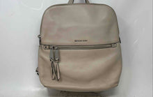 Load image into Gallery viewer, Michael Kors Womens Rhea Gray Leather Adjustable Shoulder Backpack
