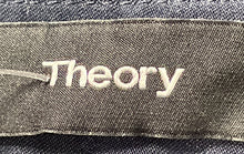 Load image into Gallery viewer, Theory Mens Blue Flat Front Stretch Slash Pocket Straight Leg Chino Pants Sz 30
