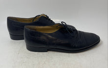 Load image into Gallery viewer, Cole Haan Mens Black Lace-Up Wingtip Oxford Dress Shoes Size 9D
