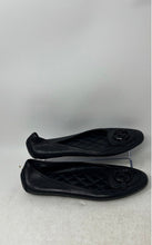Load image into Gallery viewer, Michael Kors Womens Lillie MV22E Black Leather Slip-On Ballet Flats Size 9 M
