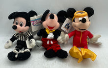 Load image into Gallery viewer, Lot Of 5 Pcs Disney Plush Stuffed Animal Mickey Mouse Mixed Outfits With Tags
