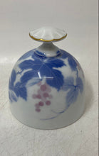 Load image into Gallery viewer, Antique The Danbury Mint Multicolor Grapes Print Porcelain Collectible Bell

