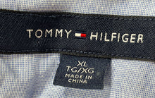 Load image into Gallery viewer, Tommy Hilfiger Mens White Plaid Print Long Sleeve Button-Up Shirt Size XL

