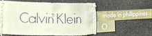 Load image into Gallery viewer, Calvin Klein Womens Black 3/4 Sleeve Boat Neck Regular Fit Sheath Dress Size 0
