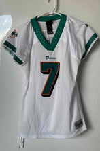 Load image into Gallery viewer, Reebok Womens White NFL Miami Dolphins Chad Henne #7 V-Neck Football Jersey Sz S
