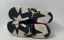 Load image into Gallery viewer, Nike Boys Air Jordan Flight Club 91 Black Purple Lace-Up Sneakers Shoes Sz 9.5Y
