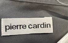 Load image into Gallery viewer, Pierre Cardin Mens Gray Long Sleeve Collared Pockets Dress Shirt Size 17
