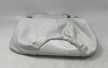 Load image into Gallery viewer, Prune Womens White Animal Print Link Chain Strap Inner Pockets Hobo Bag
