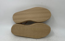 Load image into Gallery viewer, Messina Womens Brown Leather Peep Toe Slip-On Espadrille Sandals Size 35
