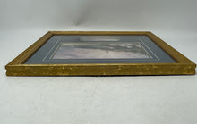Load image into Gallery viewer, Thomas Kinkade Clearing Storms Accent Lighthouse Gold Frame Psalm Art Painting
