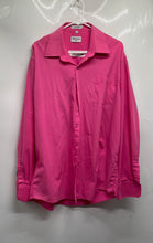Load image into Gallery viewer, Berlioni Womens Fuchsia Pink Collared Long Sleeve Button-Up Shirt Size XL
