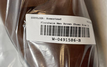Load image into Gallery viewer, Florsheim Mens Brown Leather Cap Toe Lace-Up Oxford Dress Shoes Size 10D
