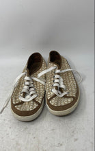 Load image into Gallery viewer, Coach Womens Edith A1244 Beige Brown Signature Print Sneaker Shoes Size 6.5M

