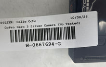 Load image into Gallery viewer, GoPro Hero 3 Silver-Tone 11 MP 1080p Full HD Waterproof Action Camera Not Tested
