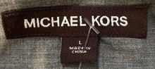 Load image into Gallery viewer, Michael Kors Mens Multicolor Plaid Cotton Long Sleeve Button-Up Shirt Size L
