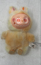 Load image into Gallery viewer, Replica Pop Mart The Monsters Yellow Labubu Keychain Vinyl Face Plush Toy Figure
