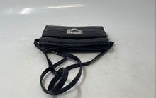 Load image into Gallery viewer, Brighton Womens Black Animal Print Leather Adjustable Strap Crossbody Bag
