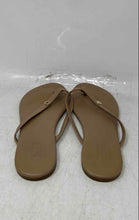 Load image into Gallery viewer, G By Guess Womens Tan Open Toe Slip-On Flat Flip Flop Sandals Size 7.5M
