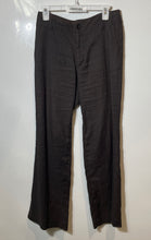 Load image into Gallery viewer, Banana Republic Womens Brown Harrison Flat Front Straight Leg Dress Pants Size 2
