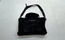 Load image into Gallery viewer, Steve Madden Womens Black Detachable Strap Top Handle Tote Handbag
