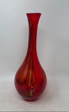 Load image into Gallery viewer, Decorative Red Glass Collectibles Series Display Freestanding Tabletop Bud Vase
