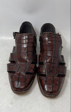 Load image into Gallery viewer, Stacy Adams Mens Calandro Brown Leather City Fisherman Sandals Size 8.5M
