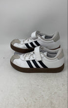 Load image into Gallery viewer, Adidas Boys VL Court 3.0 ID9155 White Black Leather Sneakers Shoes Size 1
