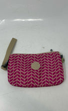 Load image into Gallery viewer, Kipling Womens Pink Leaf Print Inner Pocket Zipper Small Wristlet Wallet
