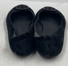 Load image into Gallery viewer, Authentic Tory Burch Womens Minnie Travel Black Ballet Flats Size 6.5M Damaged
