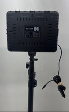 Load image into Gallery viewer, NiceVeedi NV-L12 Black Photography Streaming LED Video Light Kit Not Tested
