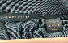 Load image into Gallery viewer, Perry Ellis Mens Turquoise Navy Blue Short Sleeve Polo Shirt Size XL
