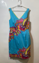 Load image into Gallery viewer, Lilly Pulitzer Womens Multicolor Printed Sleeveless Sheath Dress Size 10
