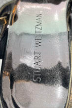 Load image into Gallery viewer, Stuart Weitzman Womens Crosspath Silver Tone Platform Sandals Size 8.5M
