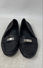 Load image into Gallery viewer, Coach Womens Fredrica Black Leather Slip-On Moc Toe Loafer Flats Size 6.5 B
